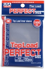 KMC Perfect Hard sleeves  50ct